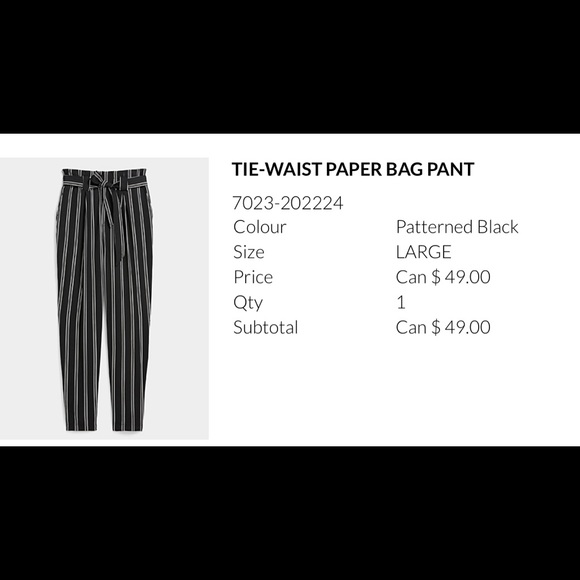 Amazing Paper Bag Pant! - Picture 2 of 6